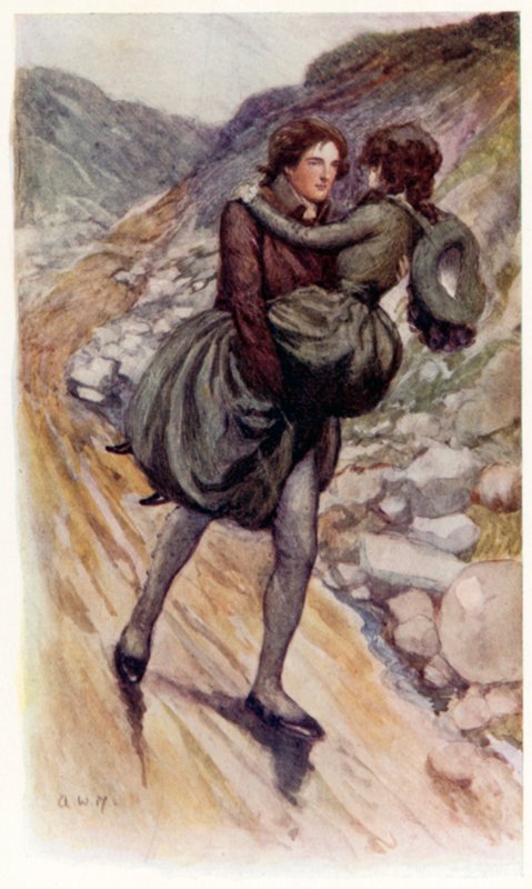 Ilustração para Orgulho e Preconceito por Jane Austen de Arthur Wallis Mills