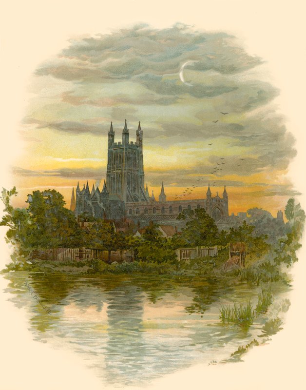 Catedral de Gloucester, Noroeste de Arthur Wilde Parsons
