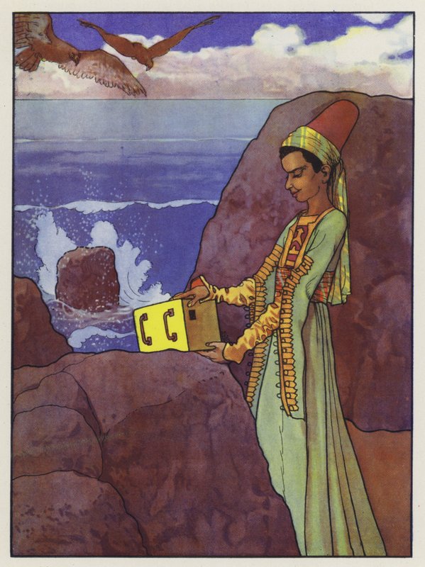 Ilustração para viagens de Gullivers por Jonathan Swift de Artus Scheiner