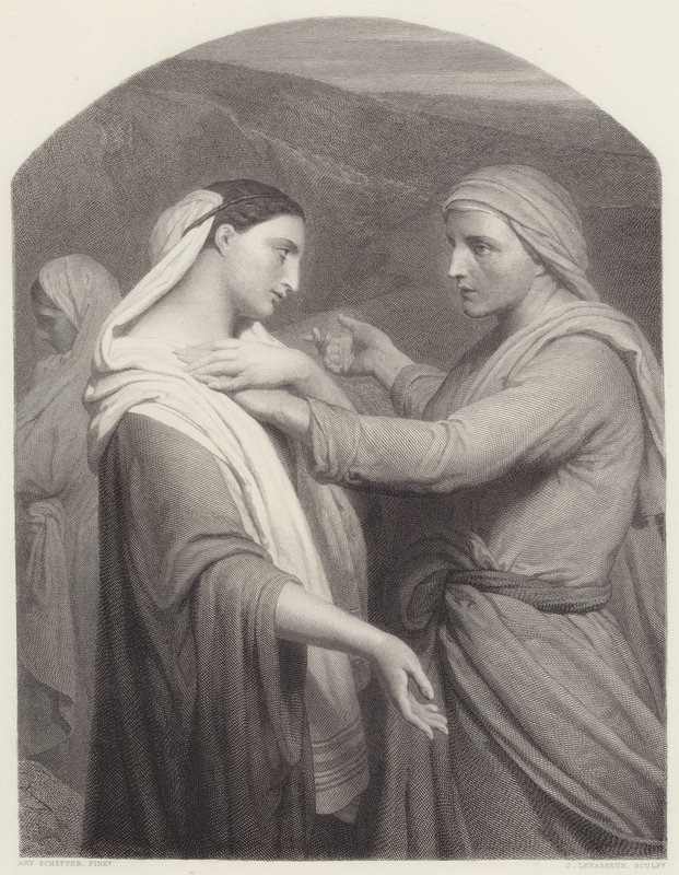 Ruth e Naomi de Ary Scheffer