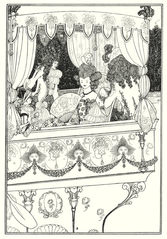 A barcaça de Aubrey Beardsley