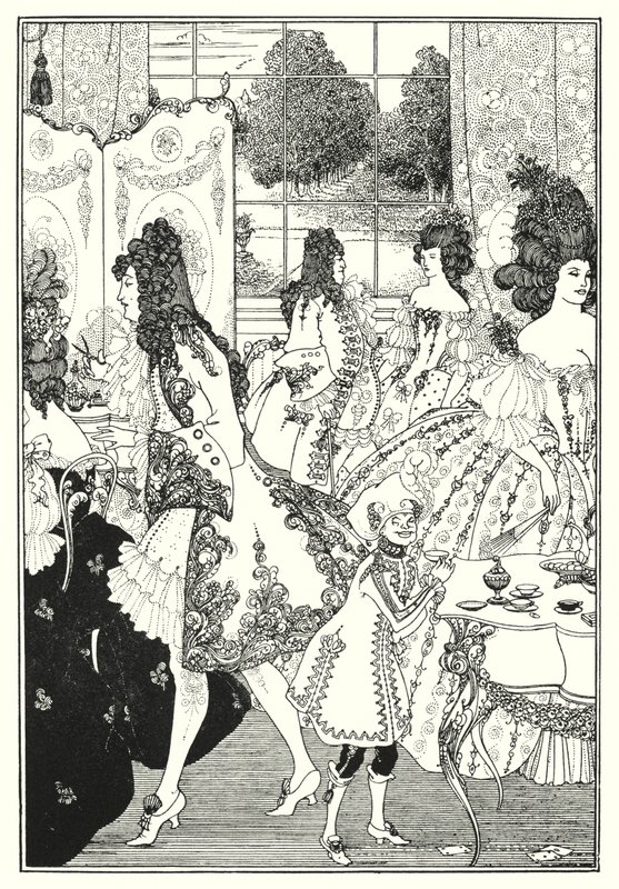 A violação da fechadura de Aubrey Beardsley