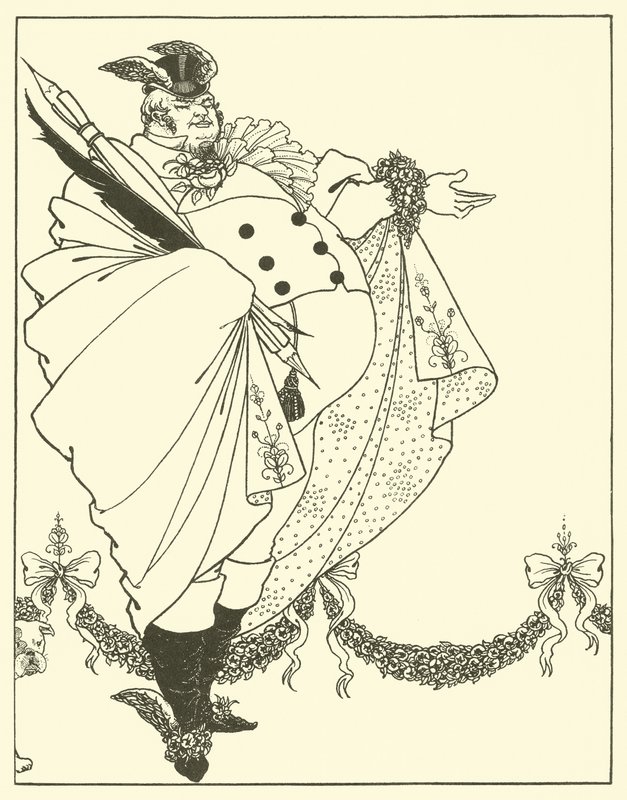 Página de conteúdo, A Sabóia Nº 1 (litografia) de Aubrey (after) Beardsley
