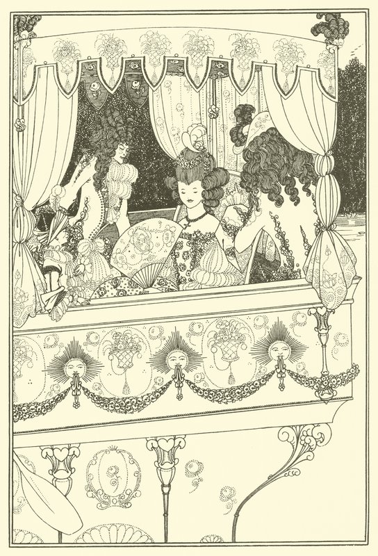 A Batelão (litografia) de Aubrey (after) Beardsley
