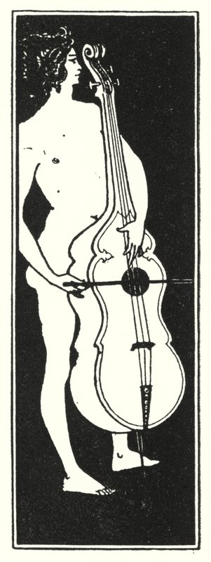 Adorno de página de título (gravura) de Aubrey (after) Beardsley