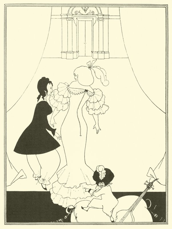 Balé Comédia de Marionetes de Aubrey Beardsley