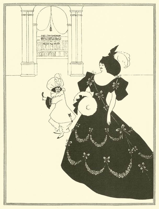 Balé Comédia de Marionetes de Aubrey Beardsley