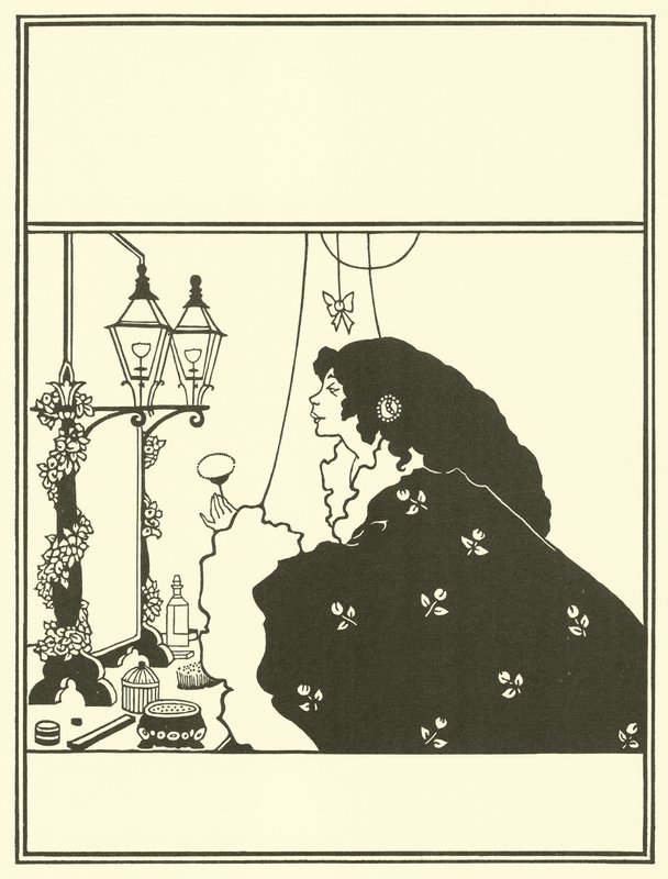 Design Da Capa, O Livro Amarelo de Aubrey Beardsley