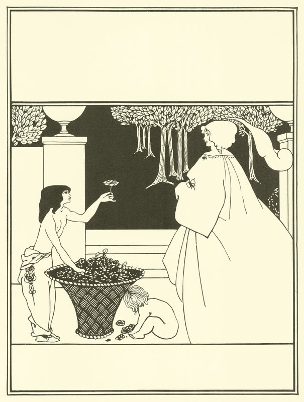 Design Da Capa, O Livro Amarelo de Aubrey Beardsley