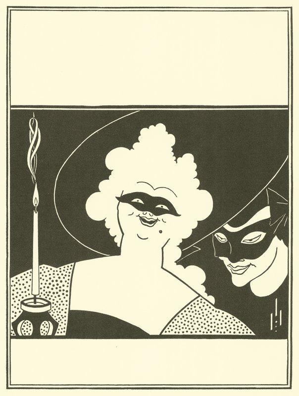 Design Da Capa, O Livro Amarelo de Aubrey Beardsley