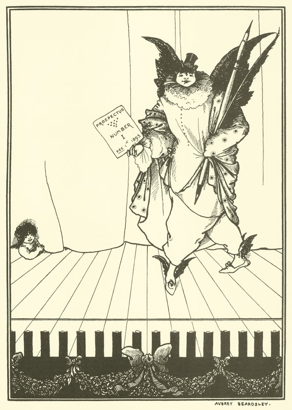Design para o Prospecto do Savoy de Aubrey Beardsley