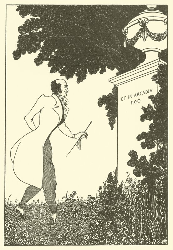 Et em Arcádia ego de Aubrey Beardsley