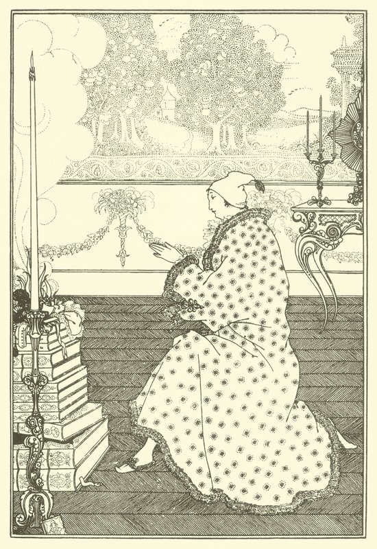 A Oração dos Barões de Aubrey Beardsley