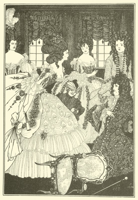 A Batalha do Beaux e dos Belles de Aubrey Beardsley