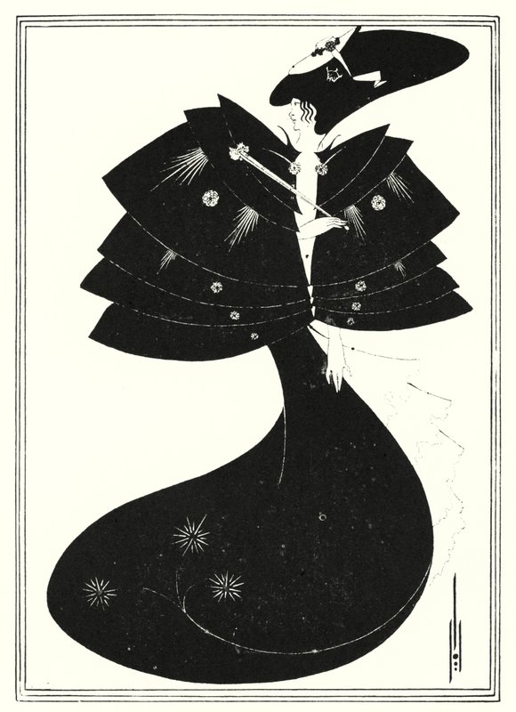 O cabo preto de Aubrey Beardsley