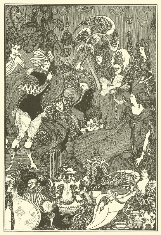 A caverna do baço de Aubrey Beardsley