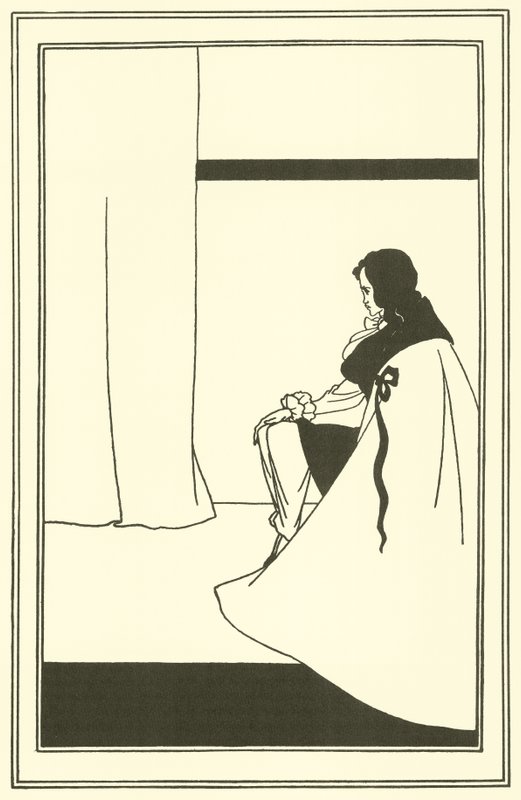 A queda da casa de Usher de Aubrey Beardsley