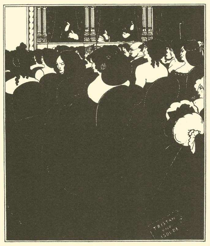 Os Wagnerites de Aubrey Beardsley