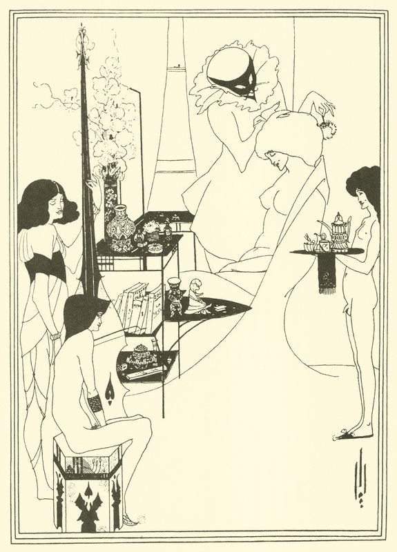 A toilette de Salome de Aubrey Beardsley