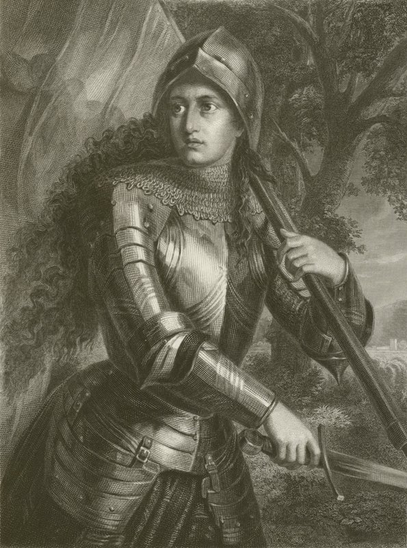 Johanna (gravura) de August Friedrich Pecht