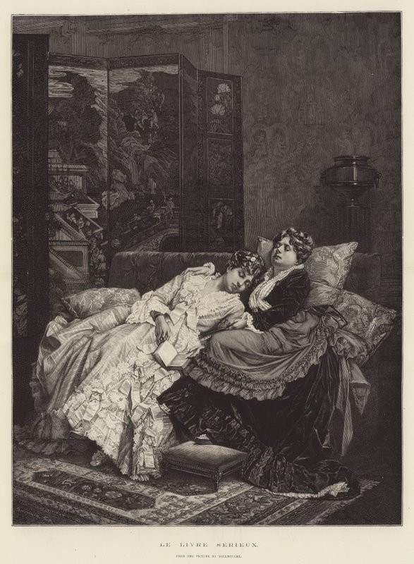 O livro sério de Auguste Toulmouche