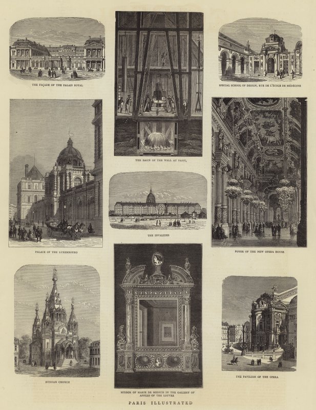 Paris ilustrado de Auguste Victor Deroy