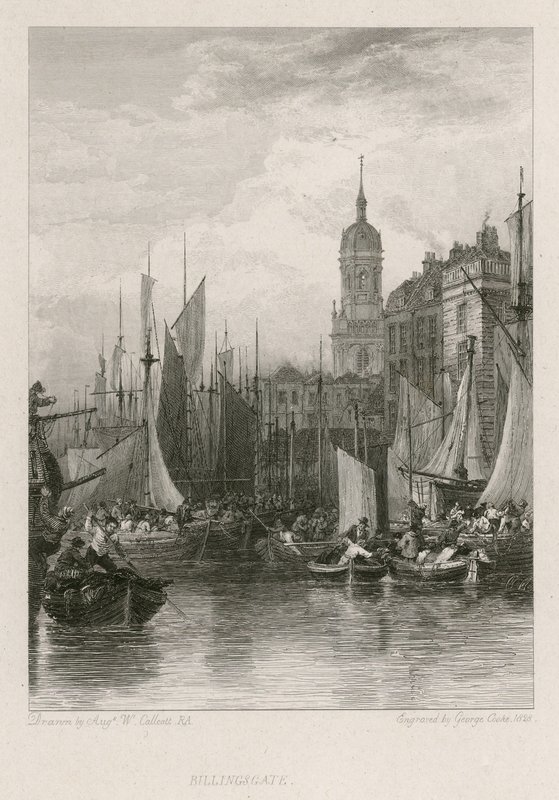 Billingsgate de Augustus Wall Callcott