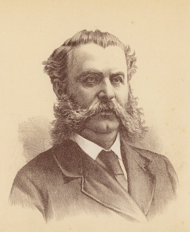 Capitão Frederic Henry Trouton (litografia a cores) de Australian School