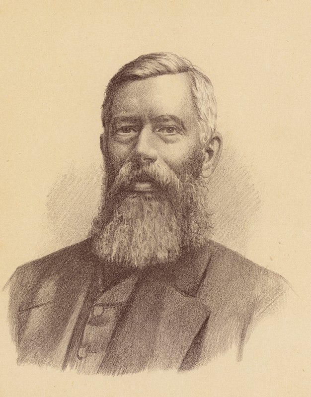 Christopher Newton, Esquire (litografia a cores) de Australian School