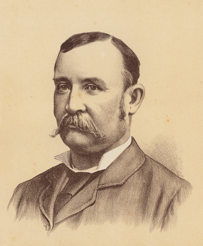 George Cumberlege Loughnan (litografia a cores) de Australian School