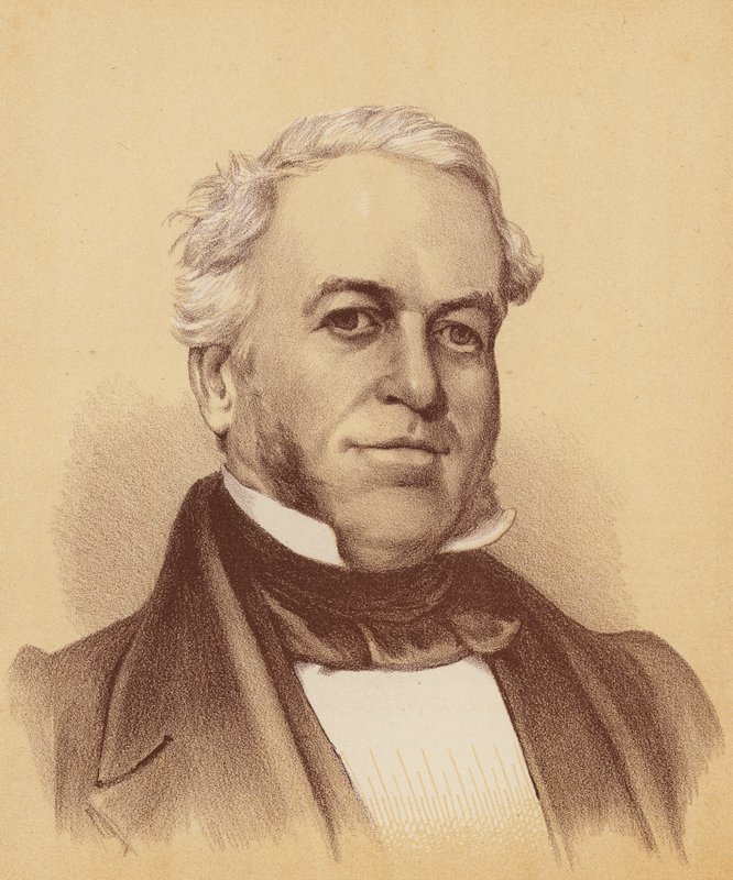 Henry Dangar, Esquire (litografia a cores) de Australian School