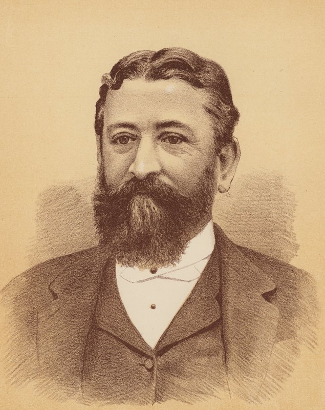 Sydney Burdekin, Esquire (litografia a cores) de Australian School