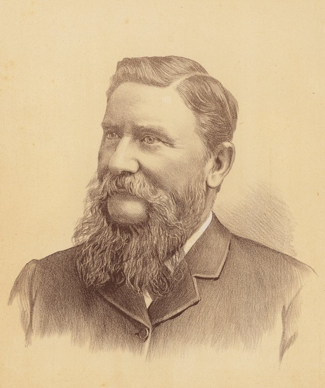The Honourable Robert Hoddle Driberg White (litografia a cores) de Australian School