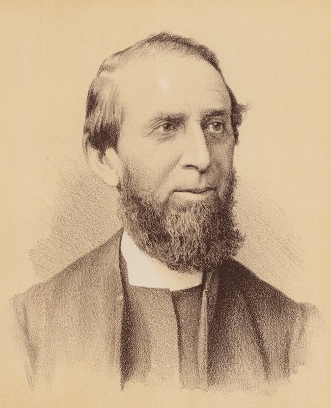 O Reverendo Robert Steel (litografia a cores) de Australian School
