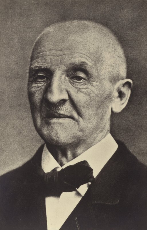 Anton Bruckner, compositor austríaco (1824-1896). de Austrian Photographer