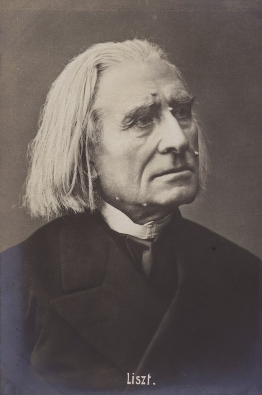 Franz Liszt, compositor húngaro de Austrian Photographer