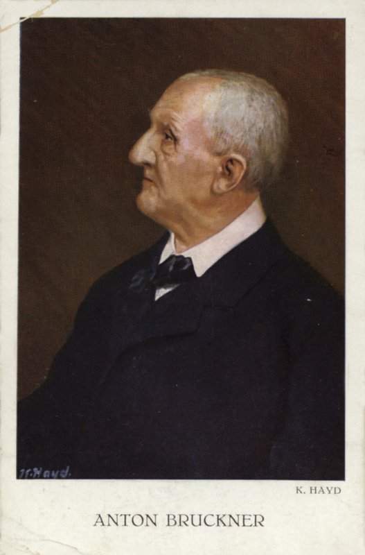 Anton Bruckner, compositor austríaco (1824-1896) de Austrian School