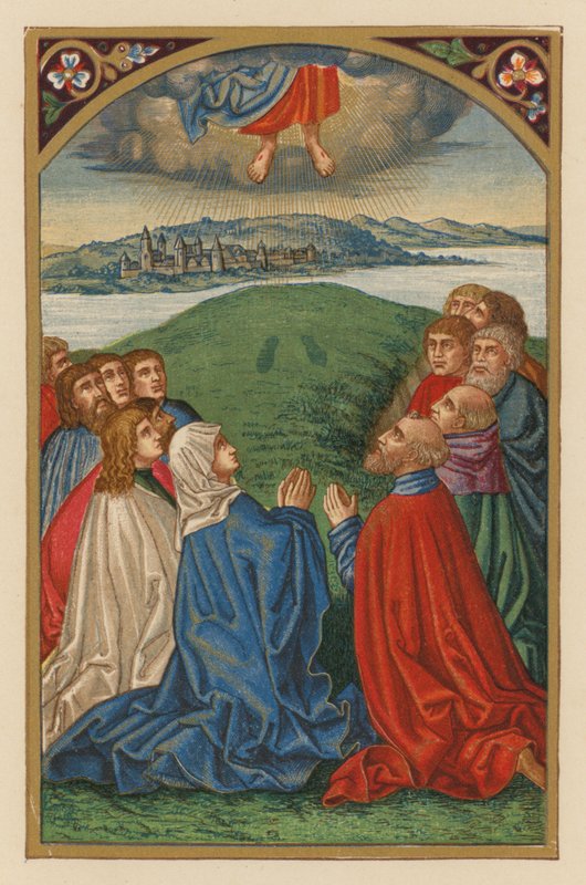 Ascensão D N J Chr (cromólito) de Austrian School