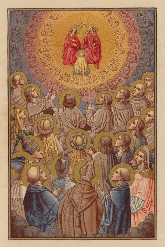 A Igreja Triunfante (cromólito) de Austrian School