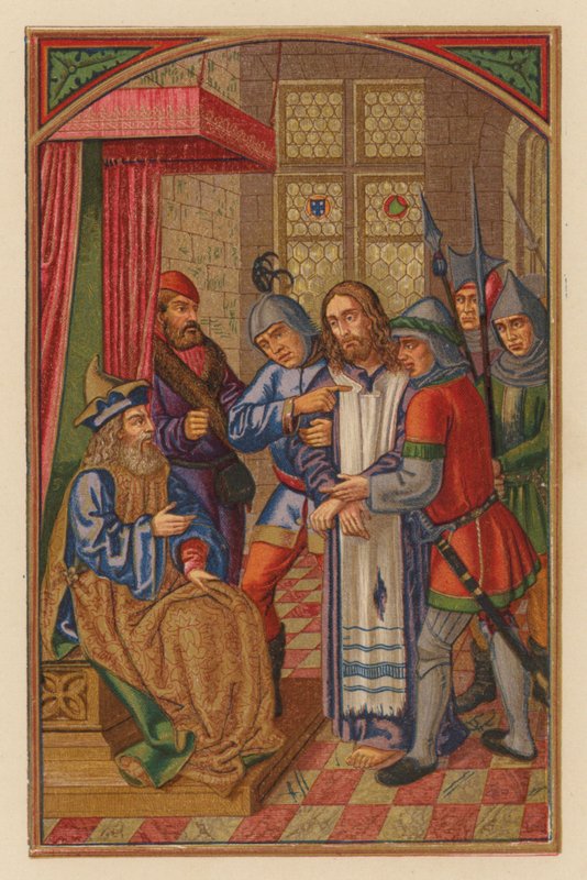 Herodes iludir Domino (chromolitho) de Austrian School
