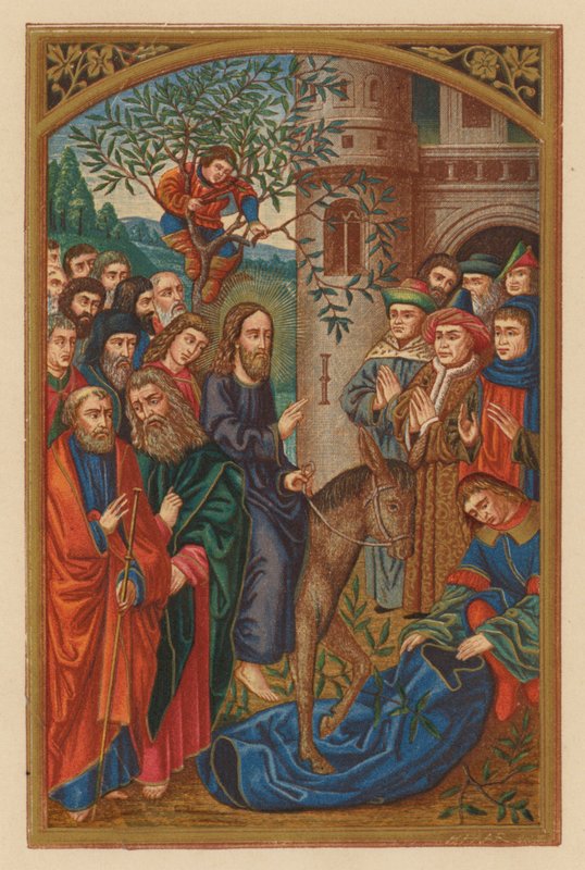 Hosanna Filio David (chromolitho) de Austrian School
