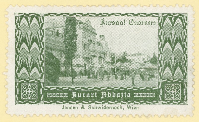 Kursaal Kvarner, estância de Opatija (Opatija) de Austrian School