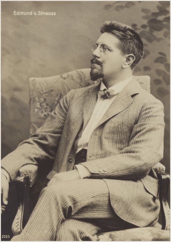 Retrato de Eduard Strauss de Austrian School
