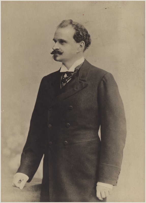 Retrato de Eduard Strauss de Austrian School