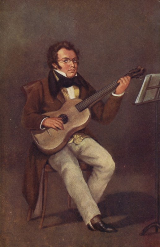Retrato de Franz Schubert de Austrian School