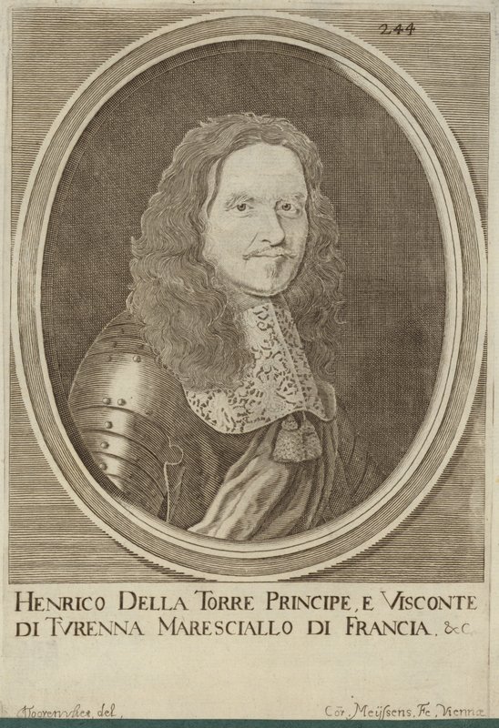 Retrato de Henrique da Torre de Auvergne, Vicomte de Turenne de Austrian School
