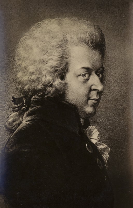 Retrato de Wolfgang Amadeus Mozart de Austrian School