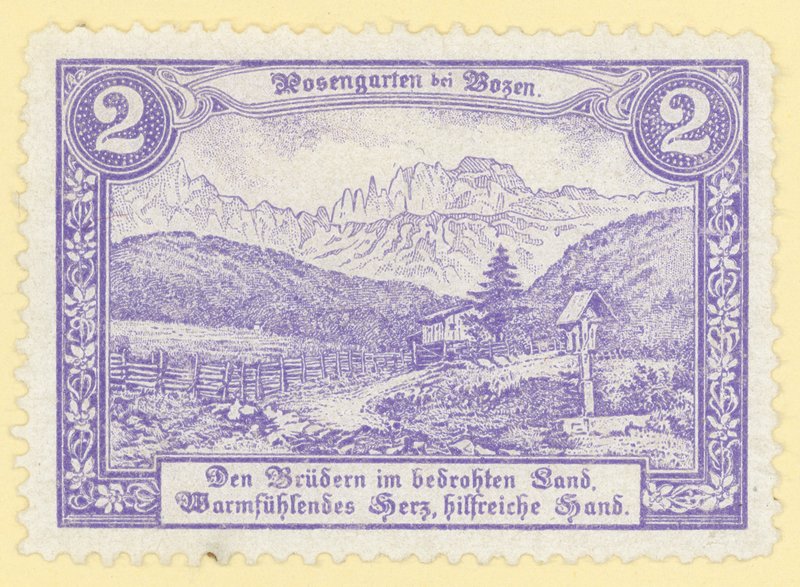 Rose Garden, perto de Bolzano, na Áustria de Austrian School