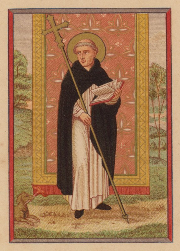 S Dominicus (chromolitho) de Austrian School