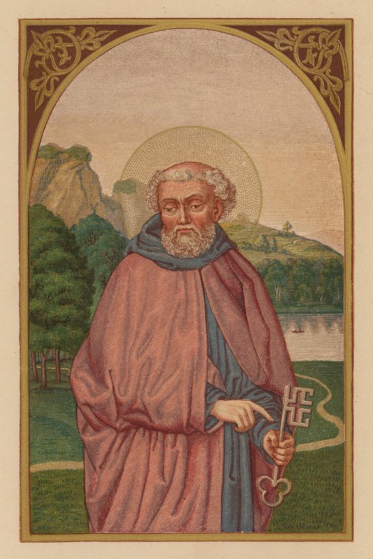 S Petrus, Apóstata (chromolitho) de Austrian School